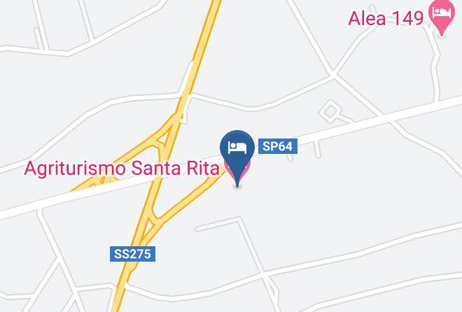 Lecce - Agriturismo Santa Rita Maps