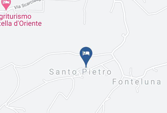 Rieti - Agriturismo Santo Pietro Maps