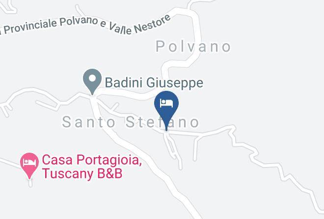 Arezzo - Agriturismo Santo Stefano Maps
