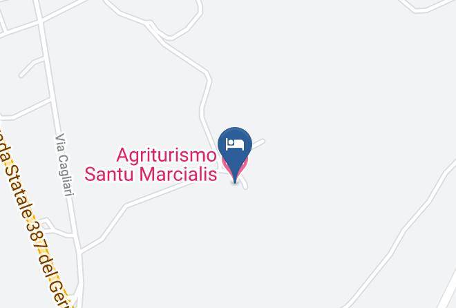 Province Of South Sardinia - Agriturismo Santu Marcialis Maps