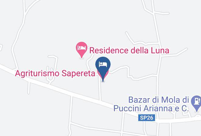 Leghorn - Agriturismo Sapereta Maps