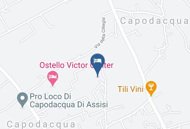 Perugia - Agriturismo Sasso Rosso Maps