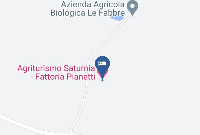 Grosseto - Agriturismo Saturnia Fattoria Pianetti Maps