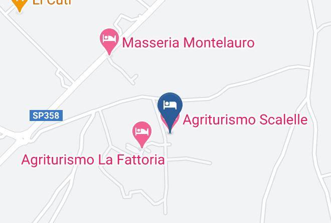 Lecce - Agriturismo Scalelle Maps