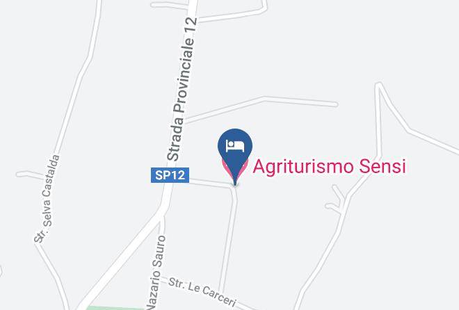 Viterbo - Agriturismo Sensi Maps