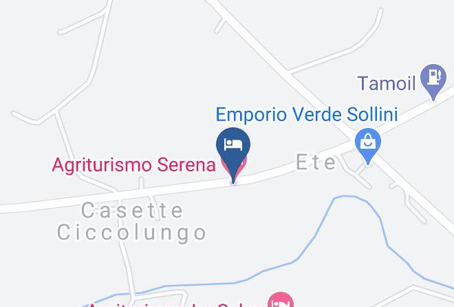 Fermo - Agriturismo Serena Maps