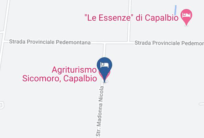 Grosseto - Agriturismo Sicomoro Capalbio Maps