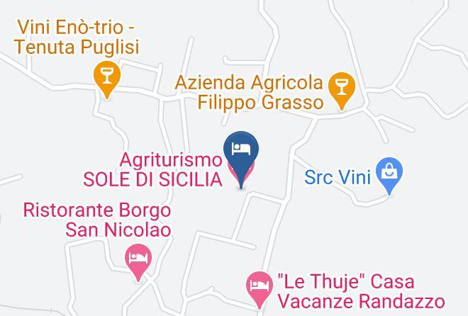 Catania - Agriturismo Sole Di Sicilia Maps
