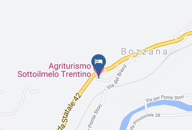 Trento - Agriturismo Sottoilmelo Trentino Maps