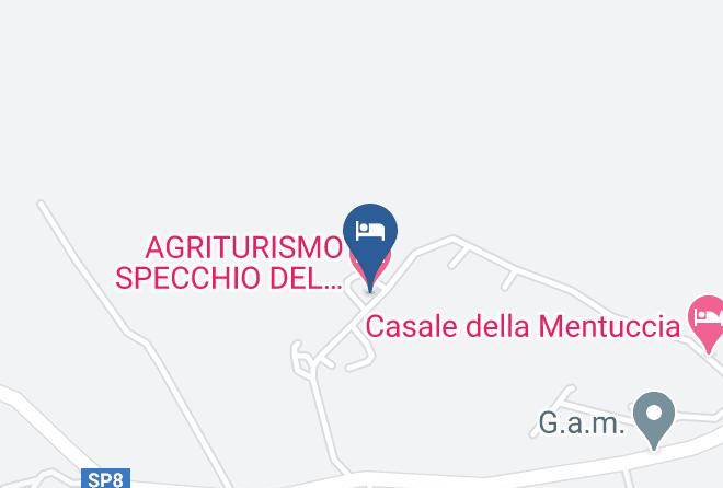 Viterbo - Agriturismo Specchio Del Lago C O Az Agricola Castello Di Monteleano Maps