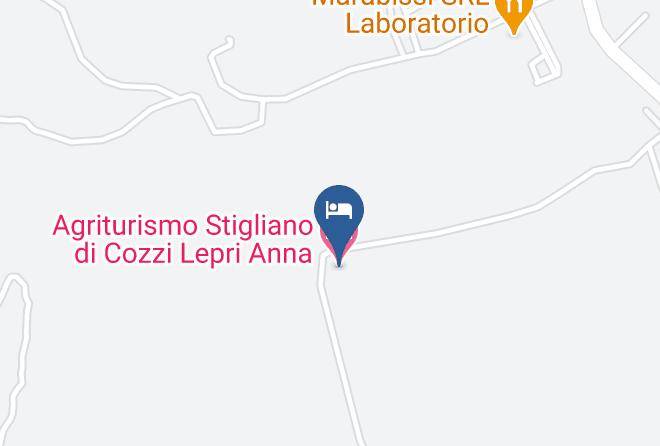Siena - Agriturismo Stigliano Di Cozzi Lepri Anna Maps
