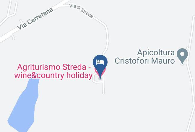 Florence - Agriturismo Streda Wine&country Holiday Maps