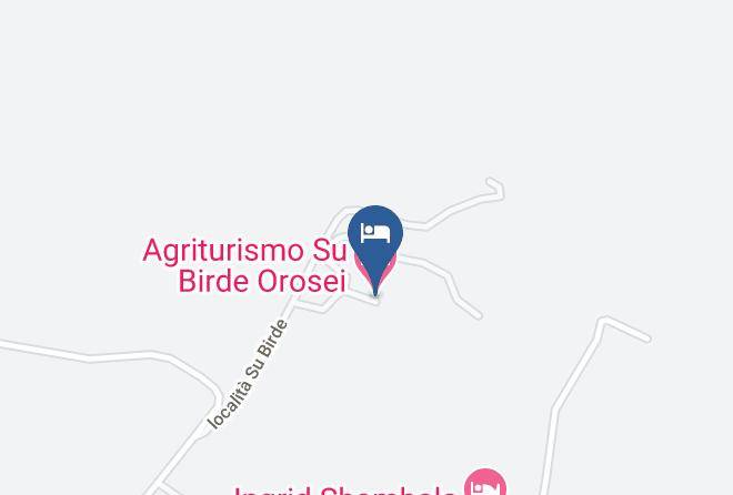 Nuoro - Agriturismo Su Birde Orosei Maps