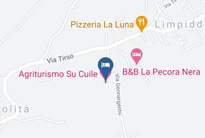 Sassari - Agriturismo Su Cuile Maps