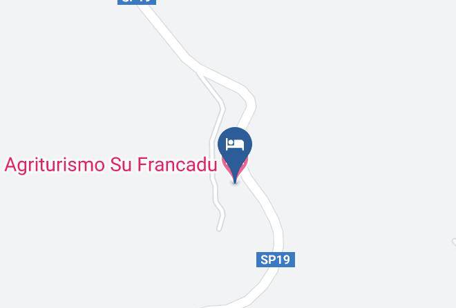 Oristano - Agriturismo Su Francadu Maps