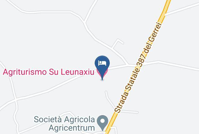 Province Of South Sardinia - Agriturismo Su Leunaxiu Maps