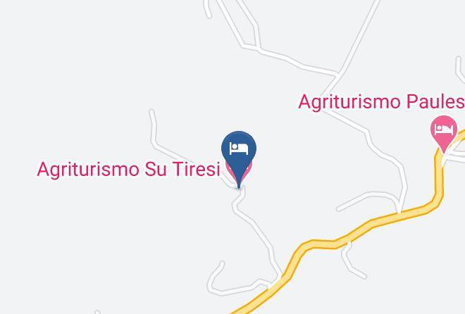 Nuoro - Agriturismo Su Tiresi Maps