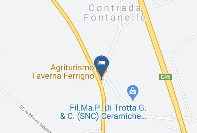 Salerno - Agriturismo Taverna Ferrigno Maps