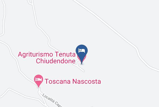 Pisa - Agriturismo Tenuta Chiudendone Maps