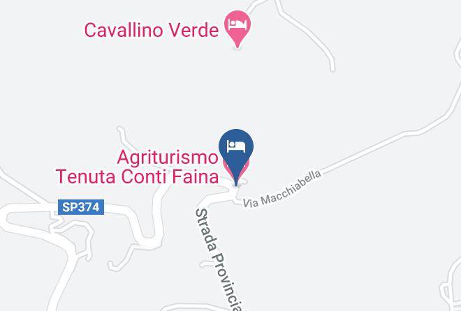 Perugia - Agriturismo Tenuta Conti Faina Maps