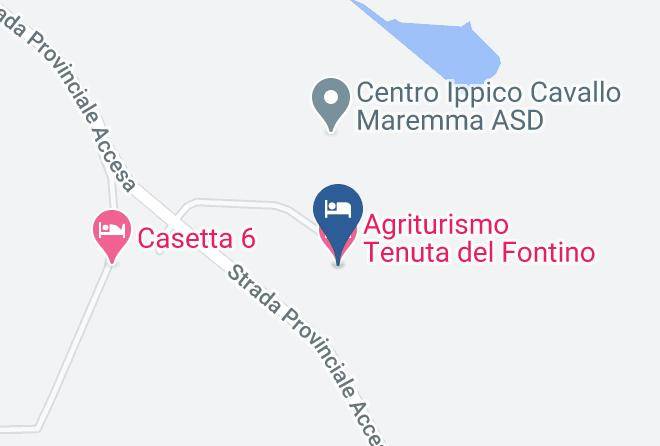 Grosseto - Agriturismo Tenuta Del Fontino Maps