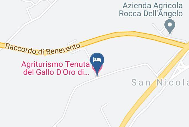 Avellino - Agriturismo Tenuta Del Gallo D'oro Di Cefalo Guerino Maps