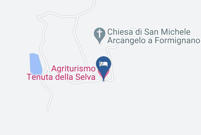 Siena - Agriturismo Tenuta Della Selva Maps
