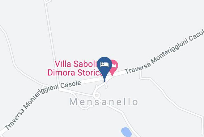 Siena - Agriturismo Tenuta Di Mensanello Maps