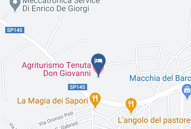Lecce - Agriturismo Tenuta Don Giovanni Maps