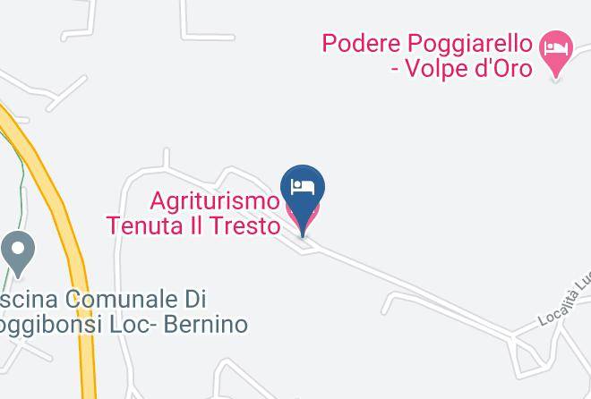 Siena - Agriturismo Tenuta Il Tresto Maps