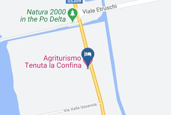 Ferrara - Agriturismo Tenuta La Confina Maps