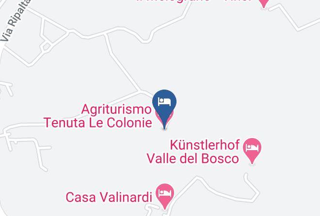 Florence - Agriturismo Tenuta Le Colonie Maps