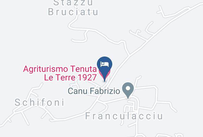Sassari - Agriturismo Tenuta Le Terre 1927 Maps