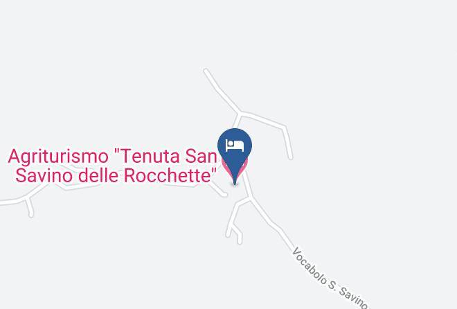 Terni - Agriturismo Tenuta San Savino Delle Rocchette Maps