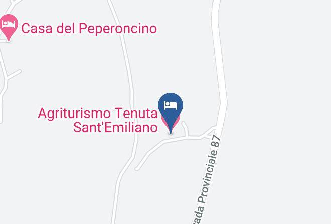 Lecce - Agriturismo Tenuta Sant'emiliano Maps