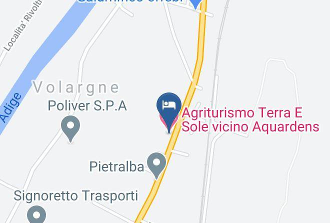 Verona - Agriturismo Terra E Sole Vicino Aquardens Maps