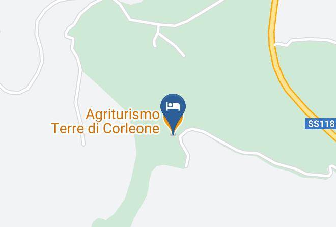 Palermo - Agriturismo Terre Di Corleone Maps