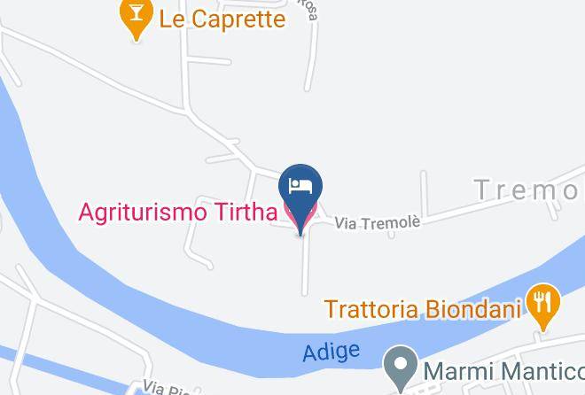 Verona - Agriturismo Tirtha Maps