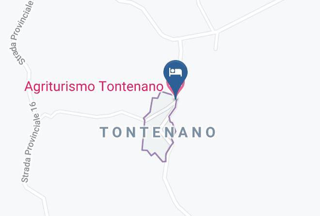 Arezzo - Agriturismo Tontenano Maps