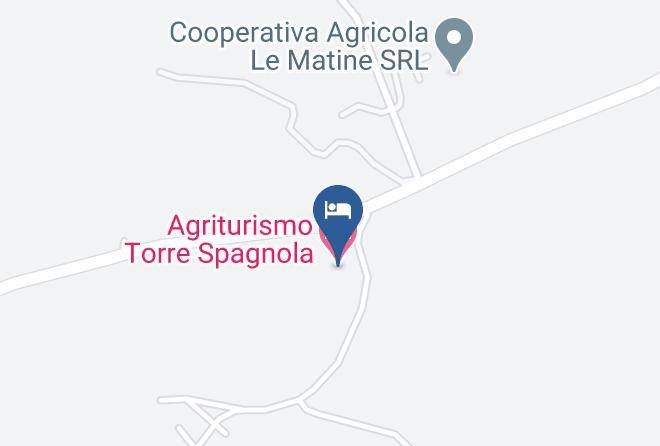 Matera - Agriturismo Torre Spagnola Maps