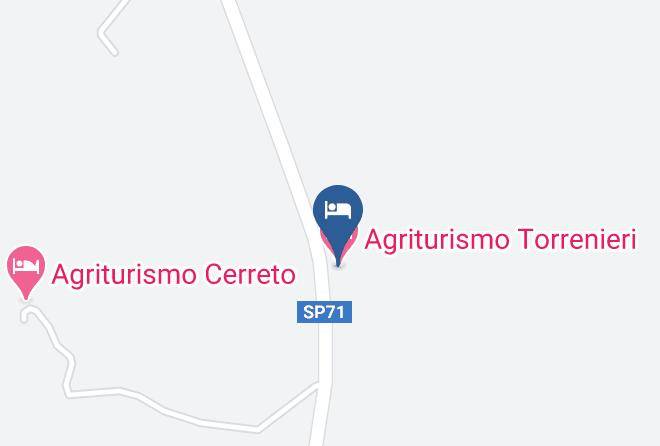 Siena - Agriturismo Torrenieri Maps