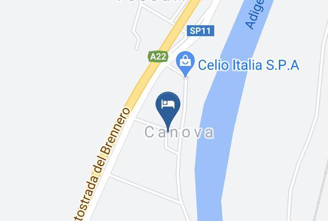 Verona - Agriturismo Tre Forti Maps
