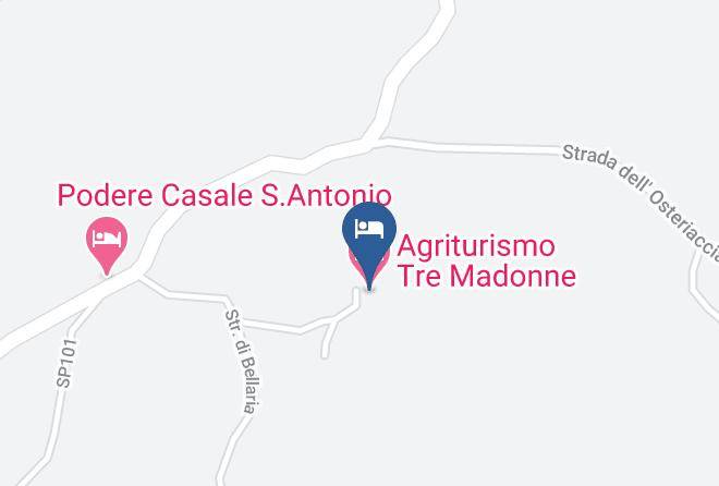 Siena - Agriturismo Tre Madonne Maps