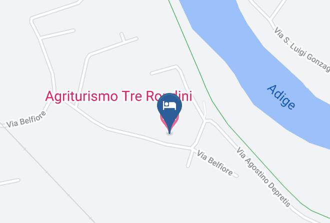 Verona - Agriturismo Tre Rondini Maps