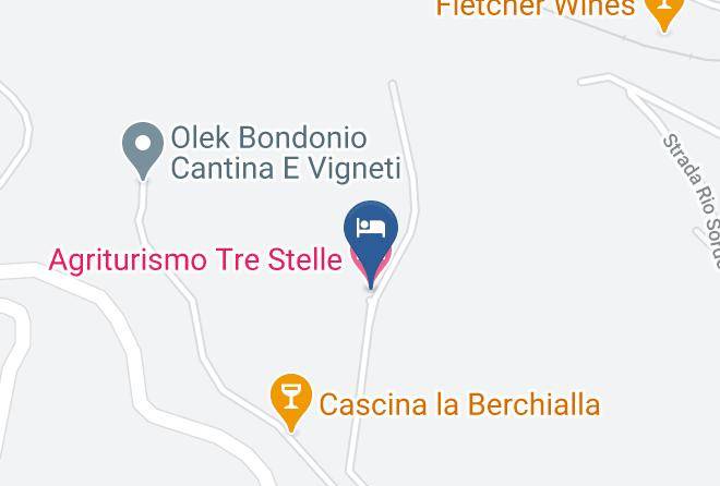 Cuneo - Agriturismo Tre Stelle Maps