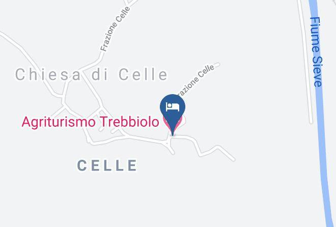 Florence - Agriturismo Trebbiolo Maps
