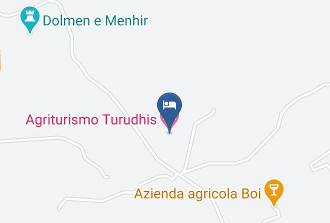 Nuoro - Agriturismo Turudhis Maps