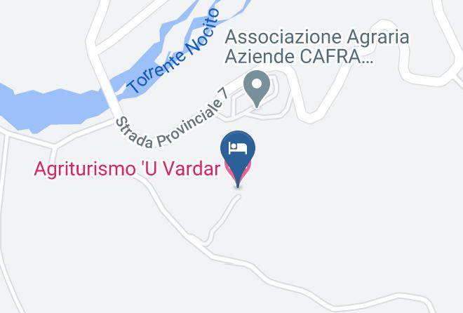 Potenza - Agriturismo 'u Vardar Maps