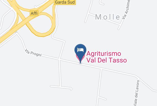 Verona - Agriturismo Val Del Tasso Maps