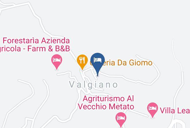 Lucca - Agriturismo Valgiano Il Palazzo Maps